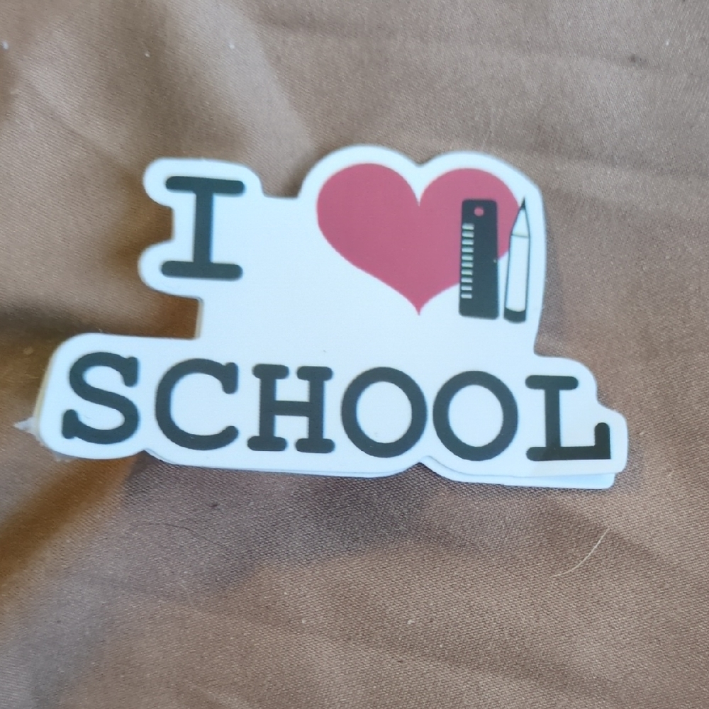 I Love School Kids Sticker 🔥🔥🔥20/$10, Bundle And Save